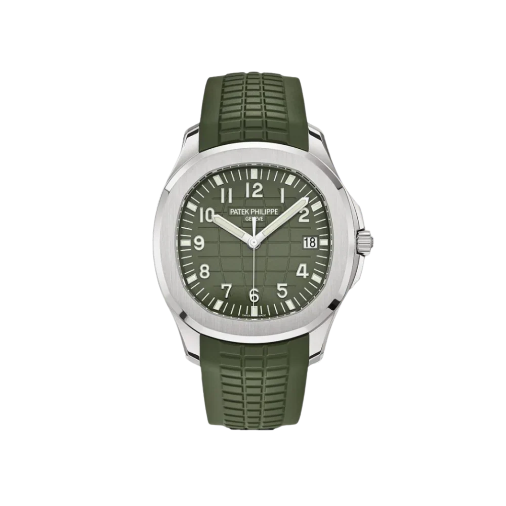 PP Aquanaut Jumbo Date, Sweep Seconds, 18k White Gold, 42,2 mm, Ref# 5168G-010